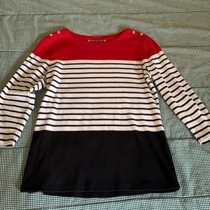 Karen Scott Striped T-Shirt |